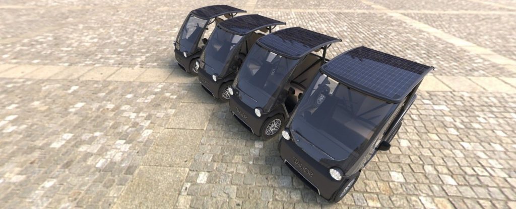 Carro Elétrico Movido à Energia Solar