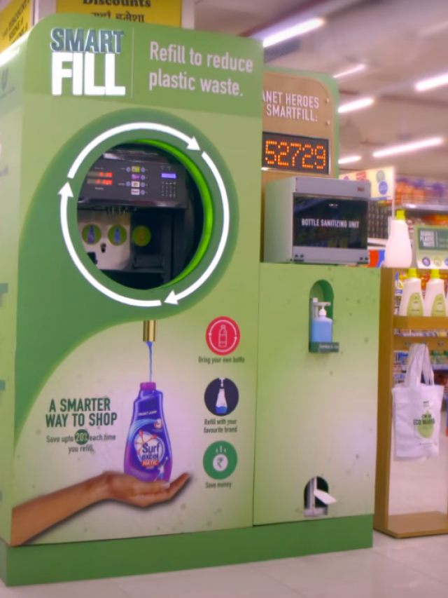 Máquina Vende Refil de Detergente Em Qualquer Garrafa