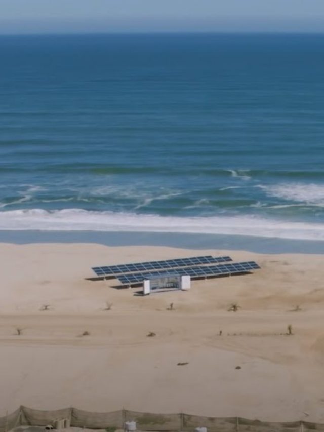 Usina Solar Transforma Água do Mar Em Água Potável No Quênia