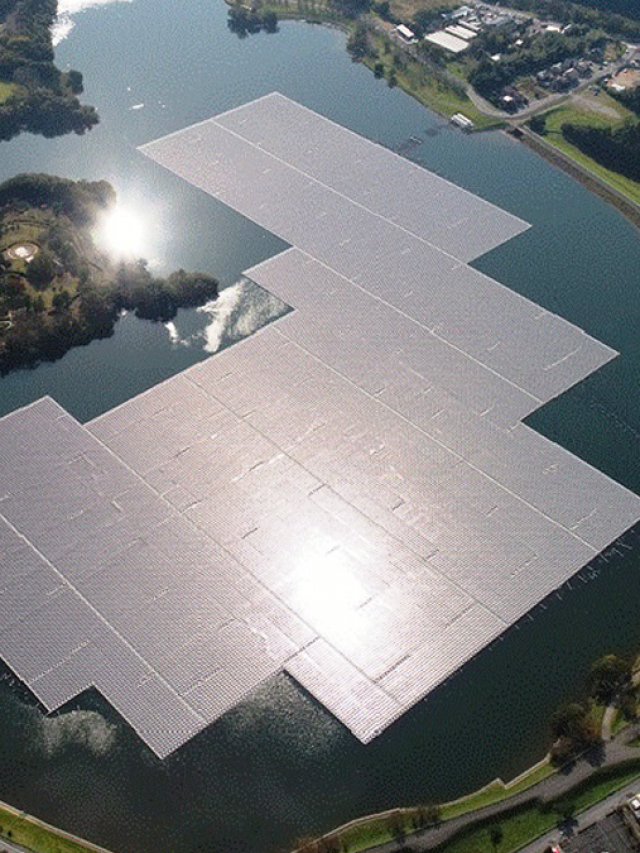 Japão Inaugura a Maior Usina Solar Flutuante do Mundo