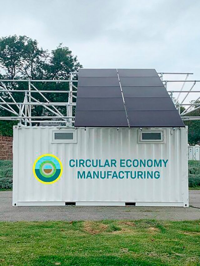 Projeto Recicla Plástico Utilizando Energia Solar Em Containers