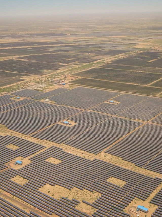 Conheça o Maior Parque Solar do Mundo, Localizado na Índia