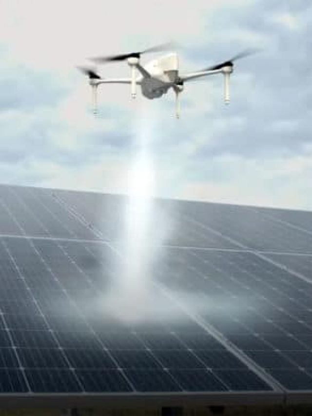 Companhias Airobotics e Solar Drone Desenvolverão Novo Drone Para Realizar a Limpeza de Painéis Solares