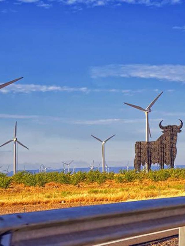 A energia eólica se torna a principal fonte de energia da Espanha em 2021