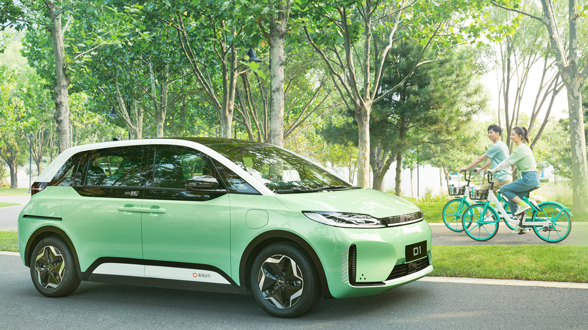 BYD D1 da 99: Motor 136 cv e Alcance de 418 km