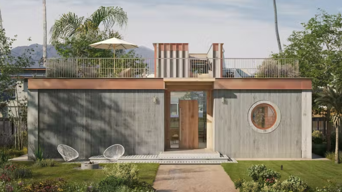 Casa Modular Off-Grid: Gera Mais Energia do Que Consome