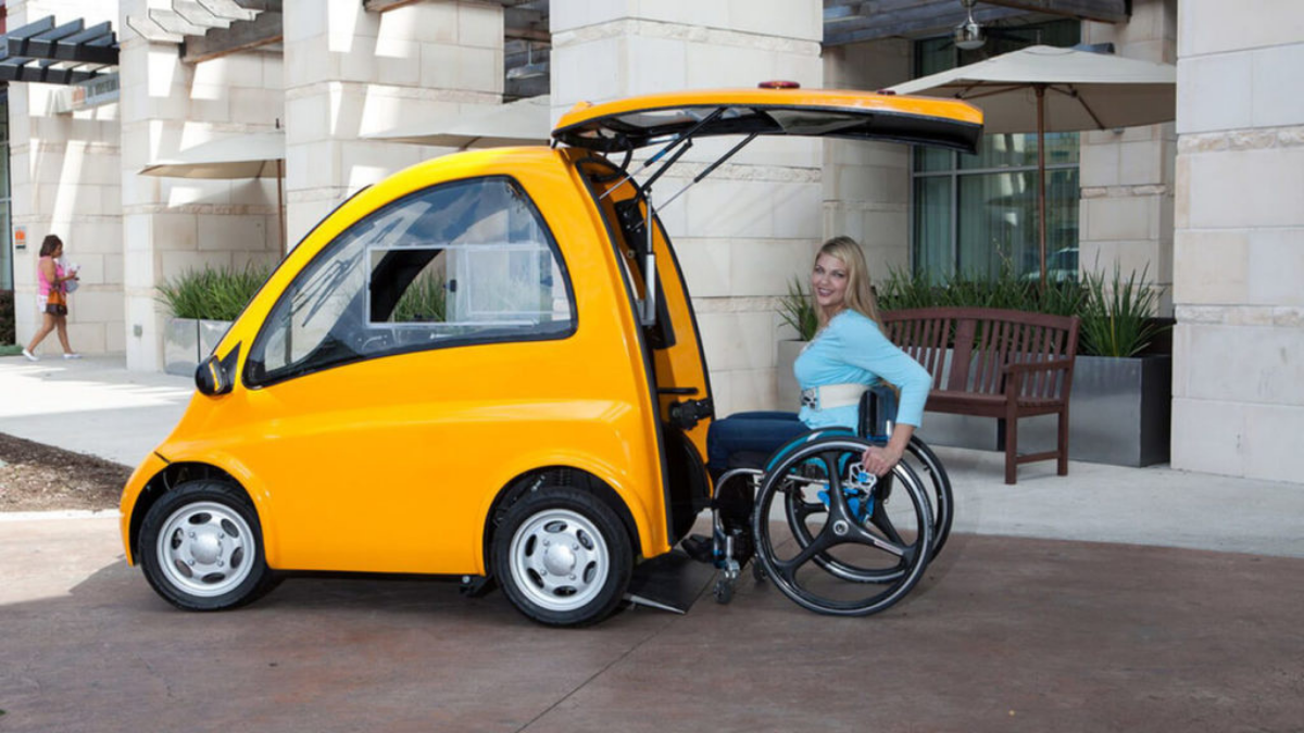Carro Elétrico para Cadeirantes: Entre e Dirija em 15s