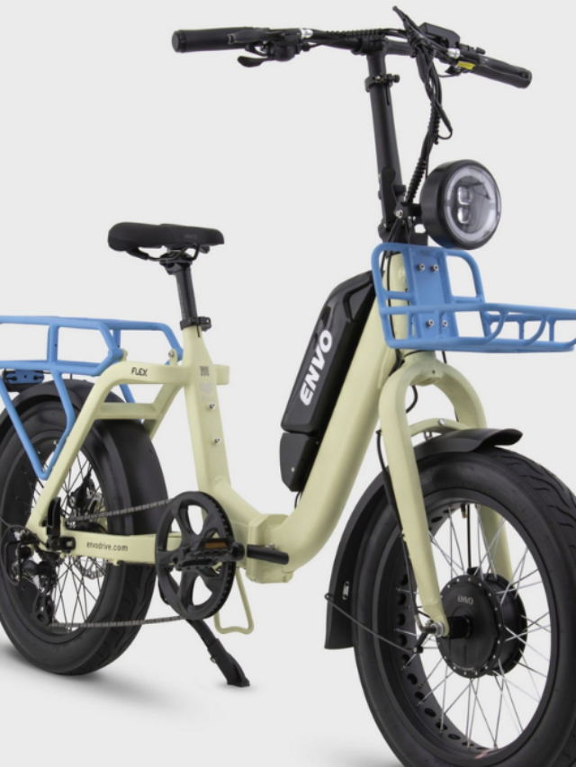 Bicicleta Elétrica Modular Toma Forma de 4 Veículos Diferentes