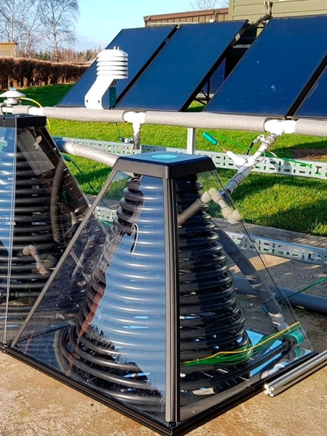 Aquecedor Solar Portátil Esquenta Água em Apenas 15 Minutos