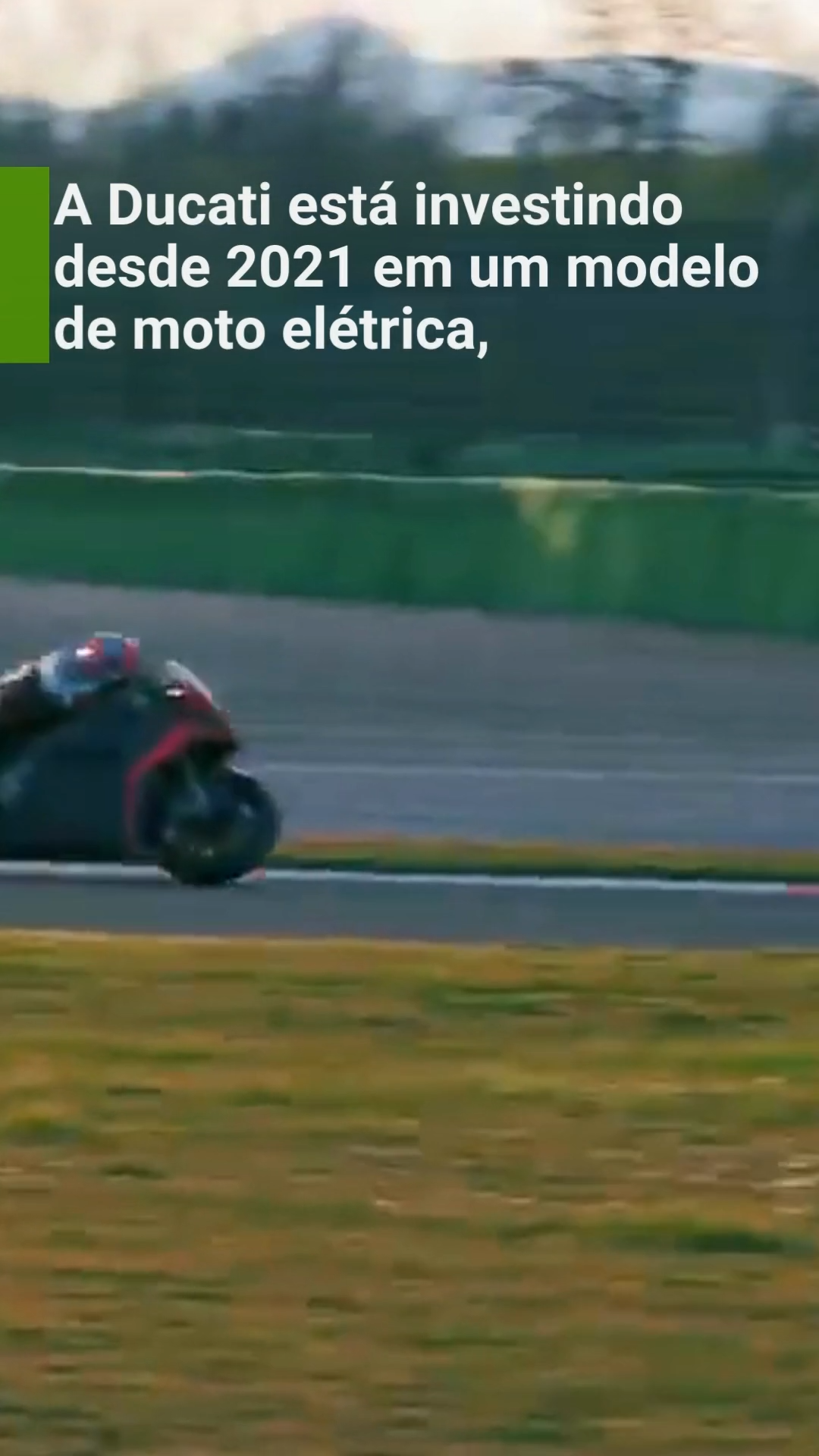 Ducati anuncia moto elétrica de corrida que alcança 275 km/h - TecMundo