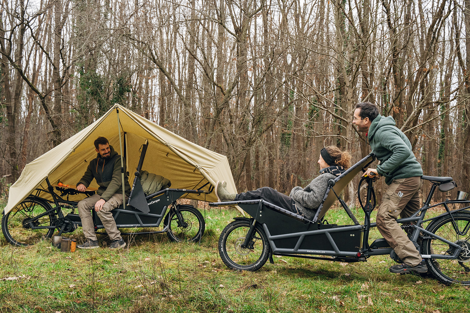 Bike Elétrica se Transforma em Barraca de Camping na Alemanha
