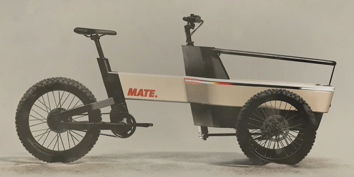 Bicicleta Elétrica Mate de Carga: 250W e 100 km Autonomia