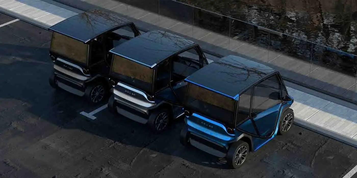 Carro Elétrico Com Painéis Solares e 100 km de Autonomia Custa R$ 35 mil