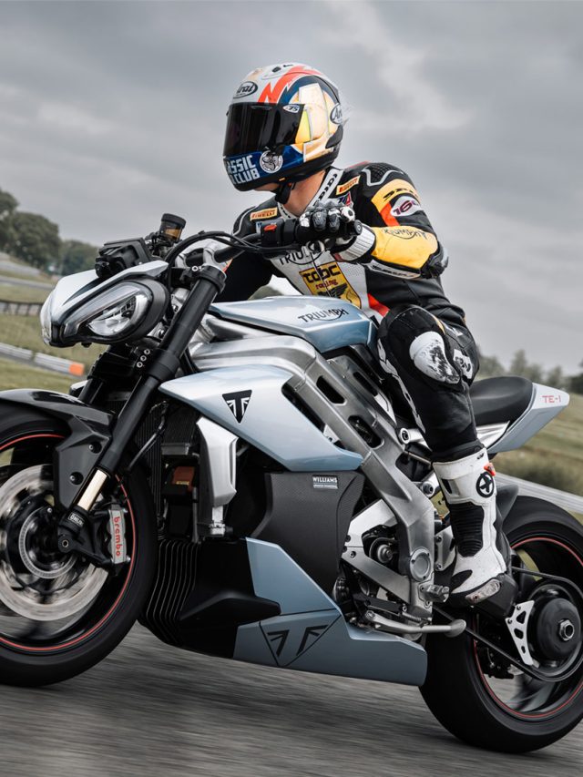Moto Elétrica da Triumph Chega com Motor Superpotente