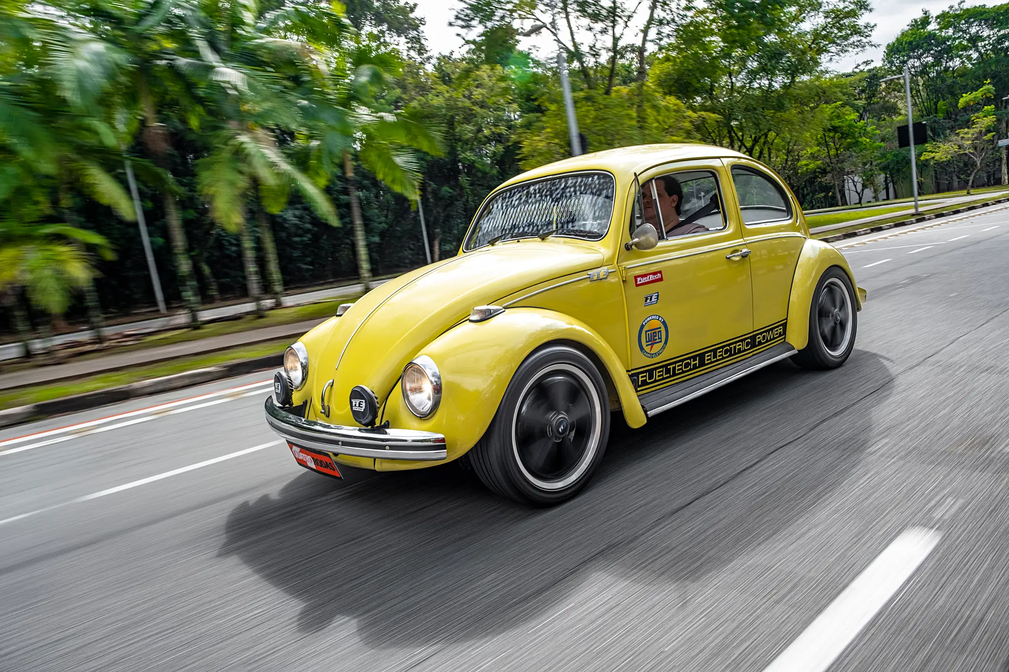 Fusca Elétrico FuelTech: Kit WEG 43 e VCU FT550