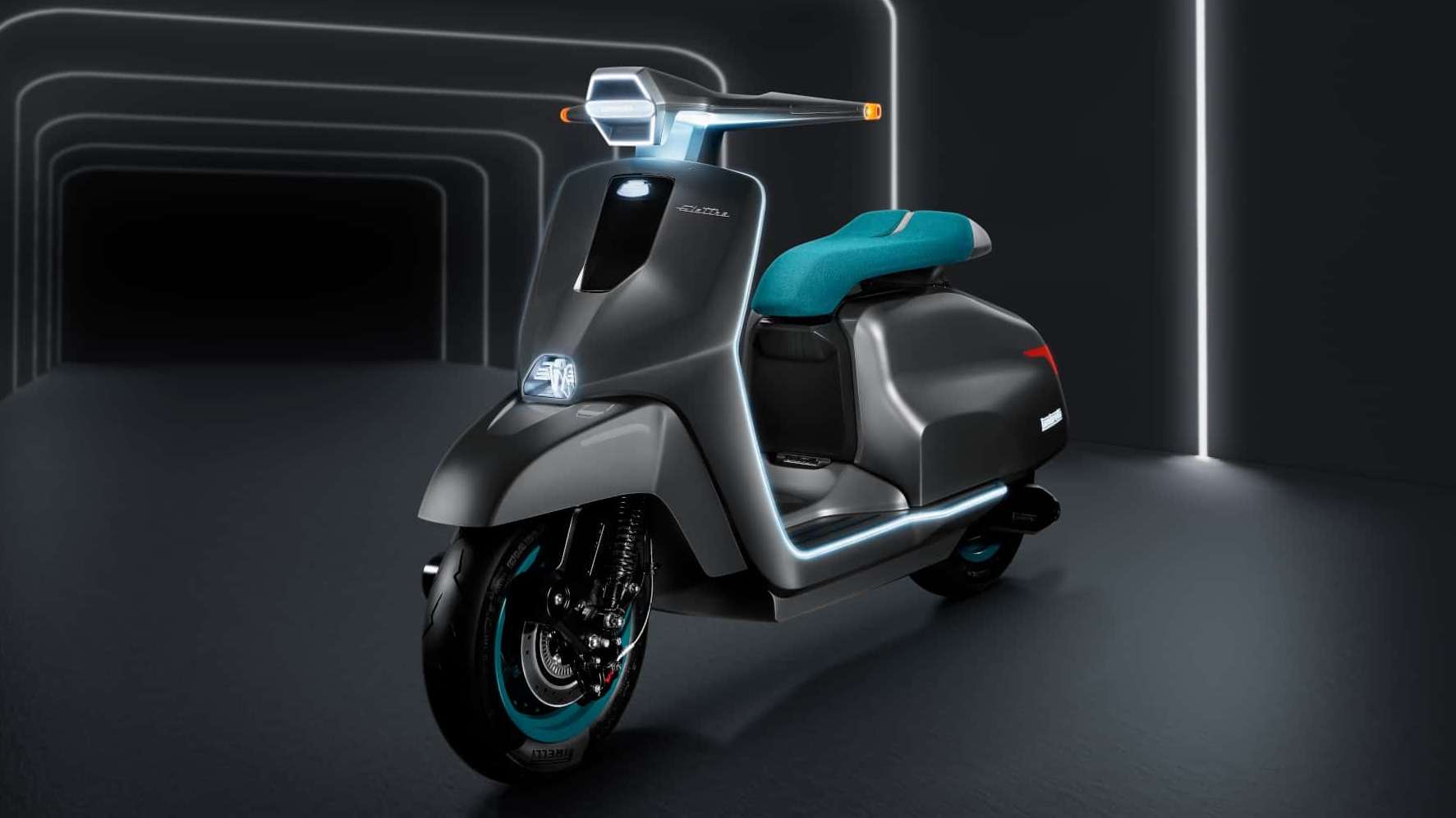 Scooter Elétrica Lambretta Elettra: Até 127 km Autonomia