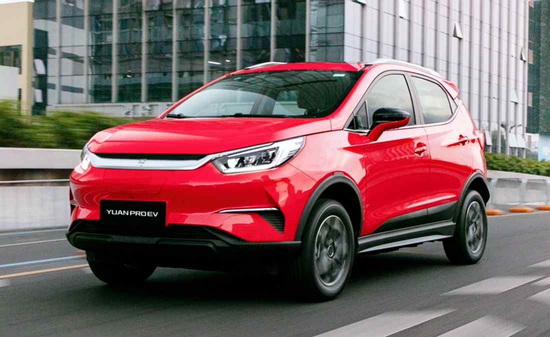 BYD Yuan Pro: Até 405 km Por Carga e 6 Airbags de Série