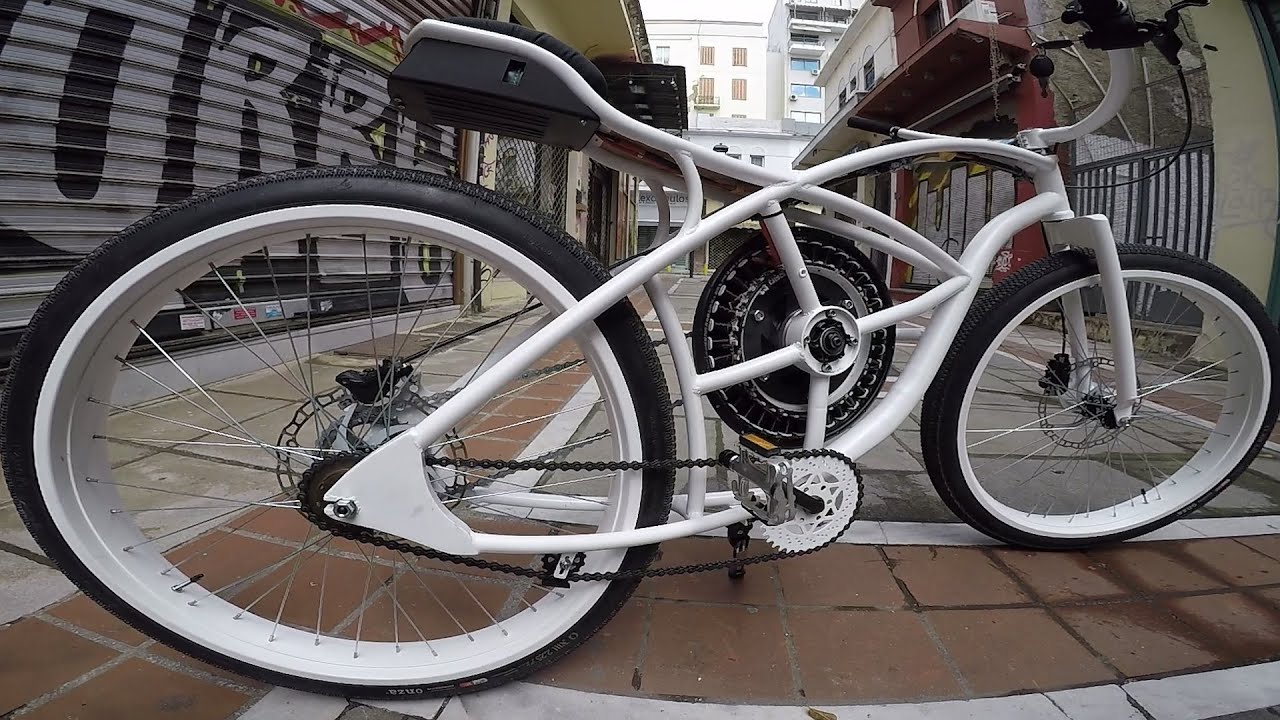 Bicicleta Elétrica Caseira: 110 km/h Com Motor de Lavar