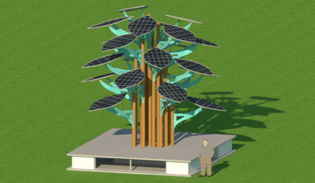 árvore solar