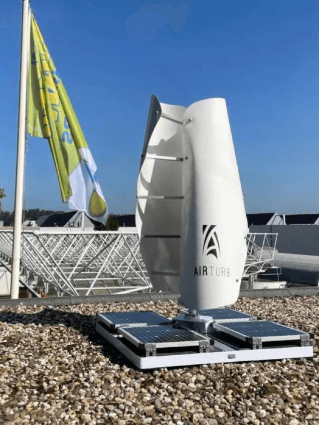 Conheça a Mini Turbina Eólica da Airturb para Residências