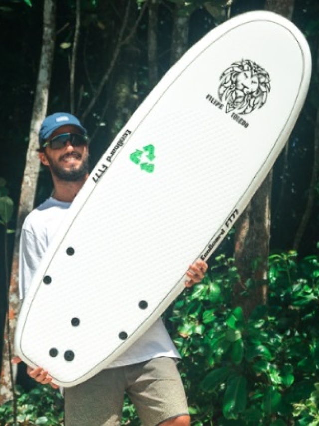 Surfista Filipe Toledo Cria Prancha 100% Reciclável