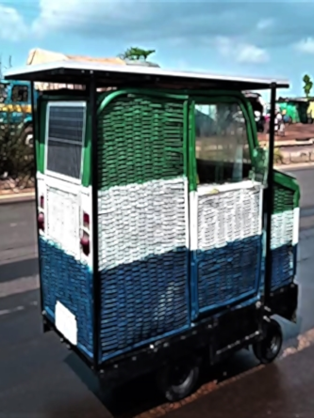 Estudante Cria Carro Movido a Energia Solar com Apenas R$ 2.5K e Uma Pilha de Lixo