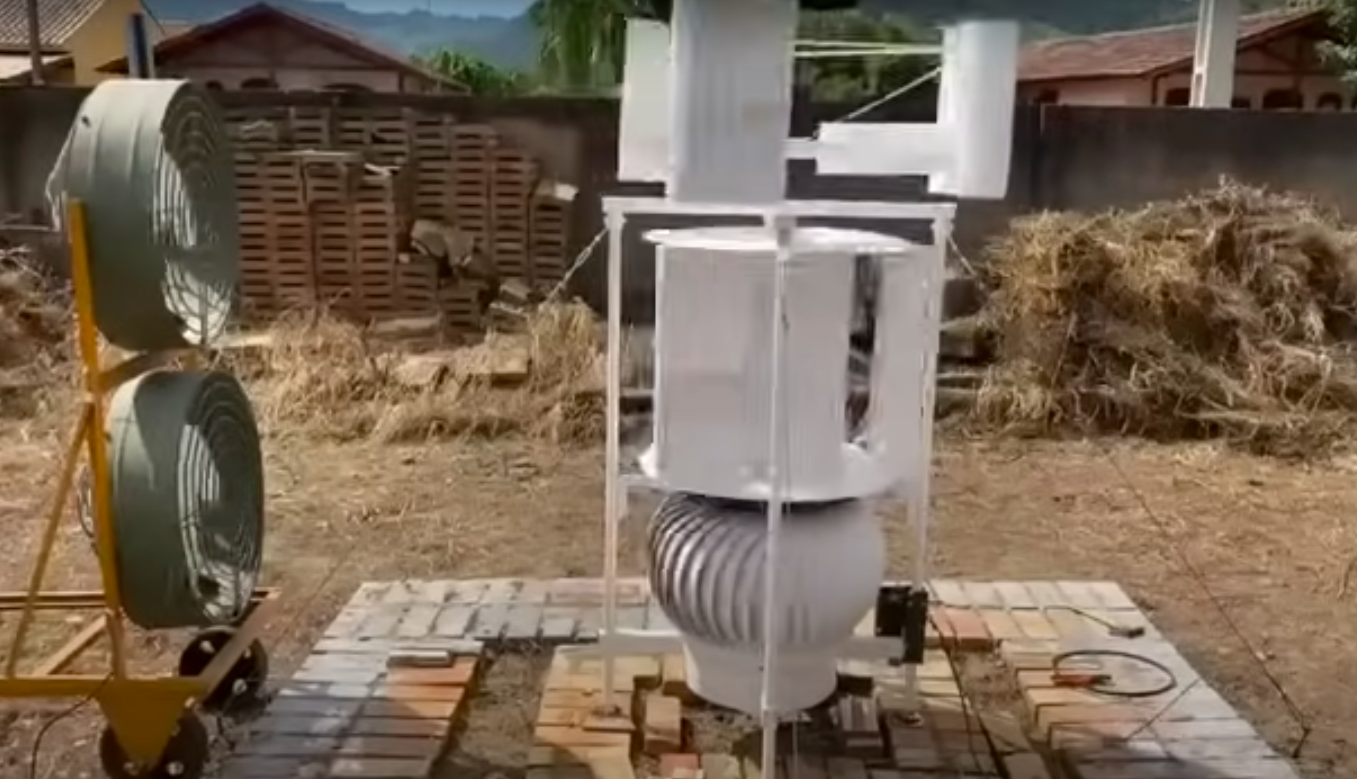 Gerador Eólico Vertical: 100x Mais Energia por m² em Casa 1 Energia Eólica, noticias