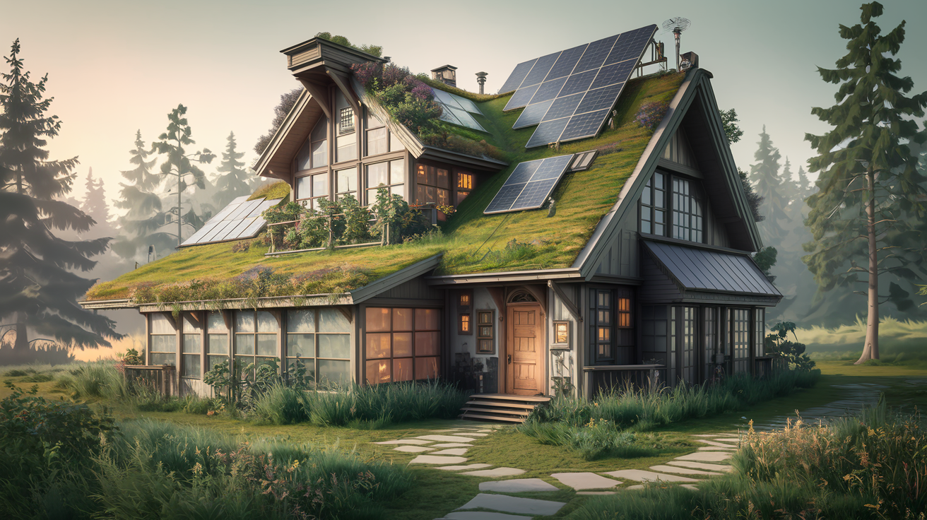 casa solarpunk