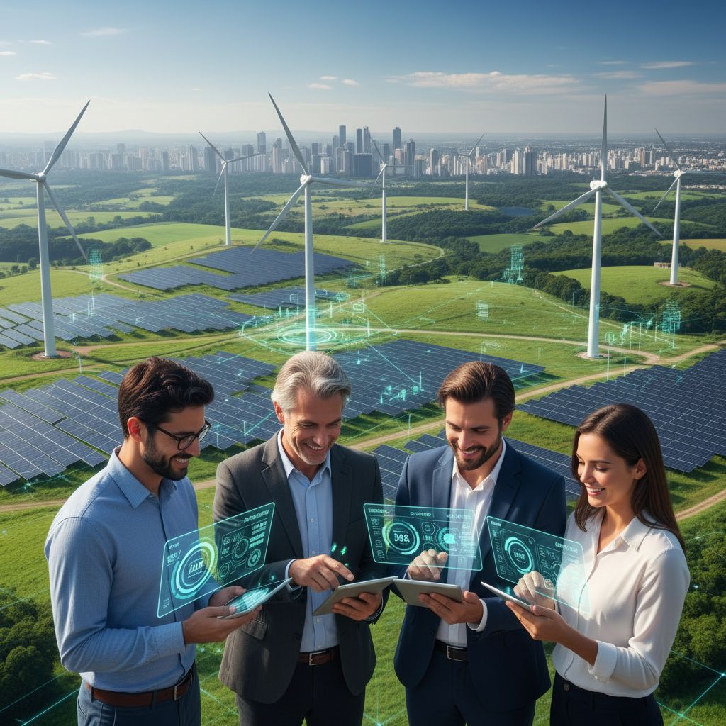 Imagem relacionada à energia limpa
