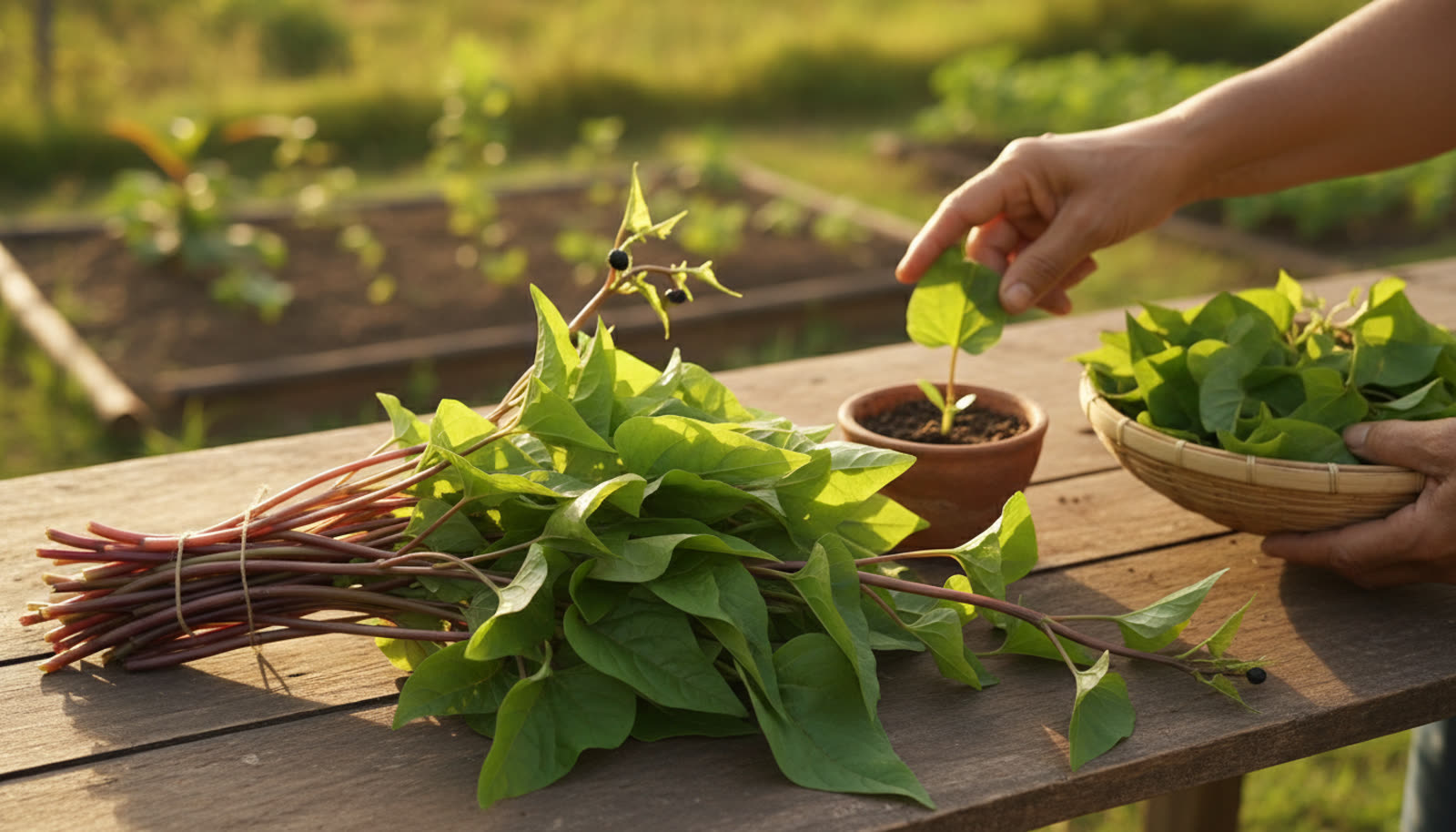 Bertalha: Como Identificar, Plantar e Consumir 4 Bertalha: Como Identificar, Plantar e Consumir