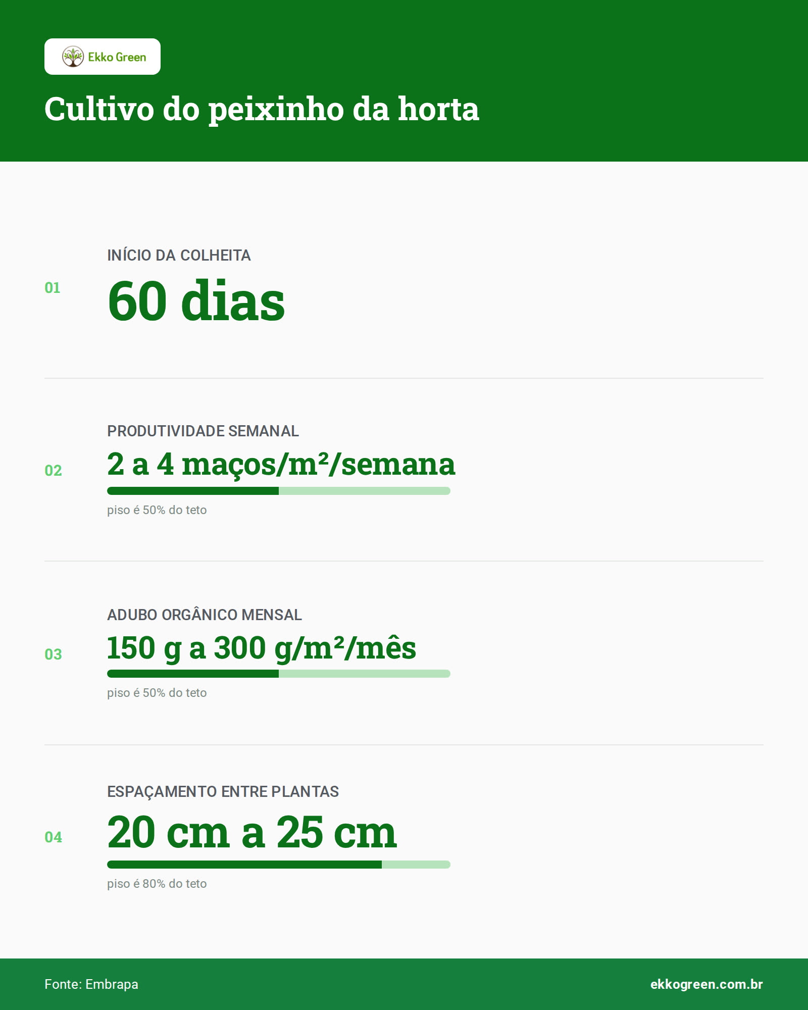 Peixinho da Horta: Como Plantar e Consumir 2 Infográfico: Cultivo do peixinho da horta