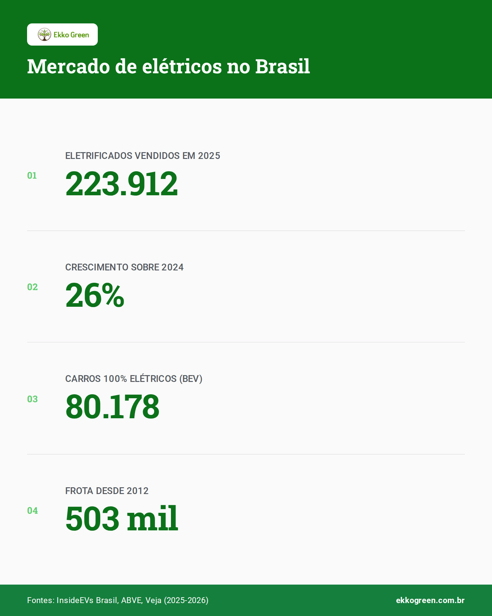 Fiat Estuda Produzir Carro Elétrico Popular no Brasil 2 Infográfico: Mercado de elétricos no Brasil