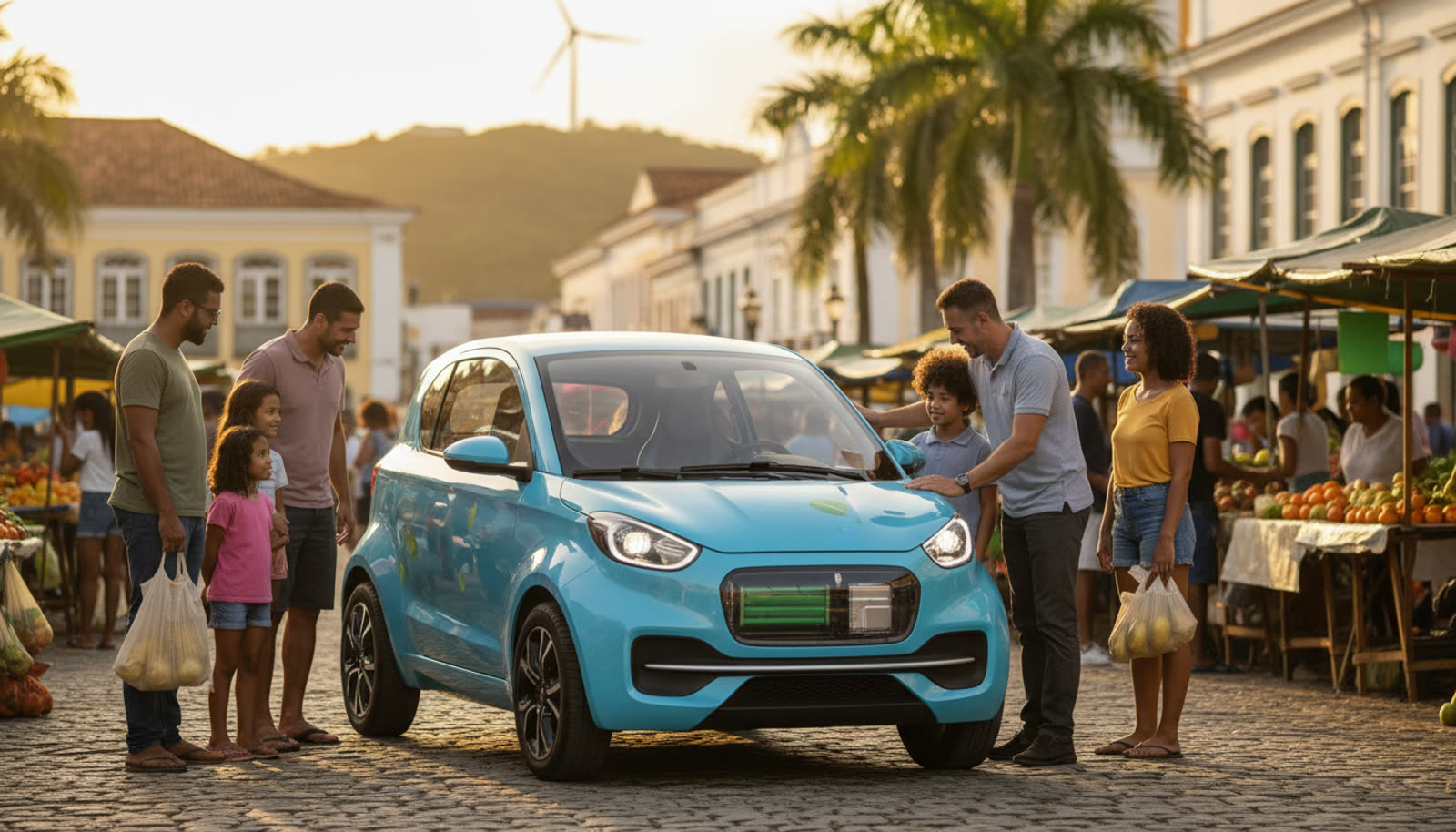 Fiat Estuda Produzir Carro Elétrico Popular no Brasil 3 Foto: Fiat Estuda Produzir Carro Elétrico Popular no Brasil
