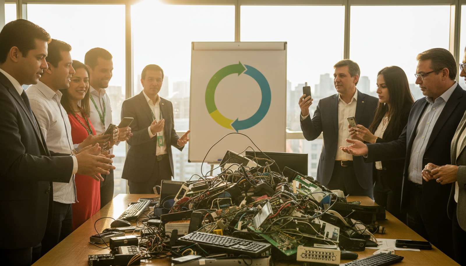 Comissão Aprova Projeto que Cria Programa Nacional para Coleta e Reciclagem de Lixo Eletrônico 2 Foto: Comissão Aprova Projeto que Cria Programa Nacional para Coleta e Recic