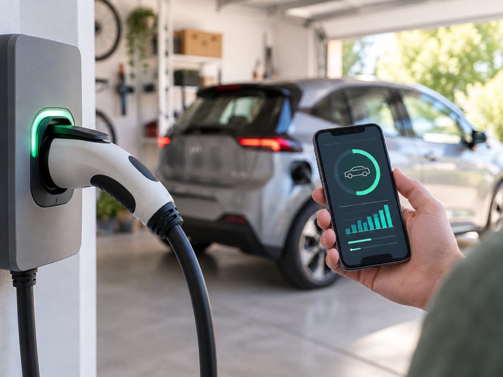 MINI Cooper E e SE: como comparar as versões elétricas 2 Imagem de apoio editorial: recarga em ambiente urbano
