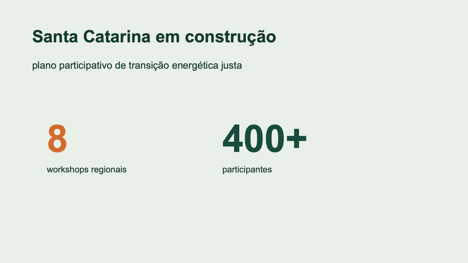 Sustentabilidade em Santa Catarina: transição justa, energia e decisões locais 4 Sustentabilidade em Santa Catarina: transição justa, energia e decisões locais