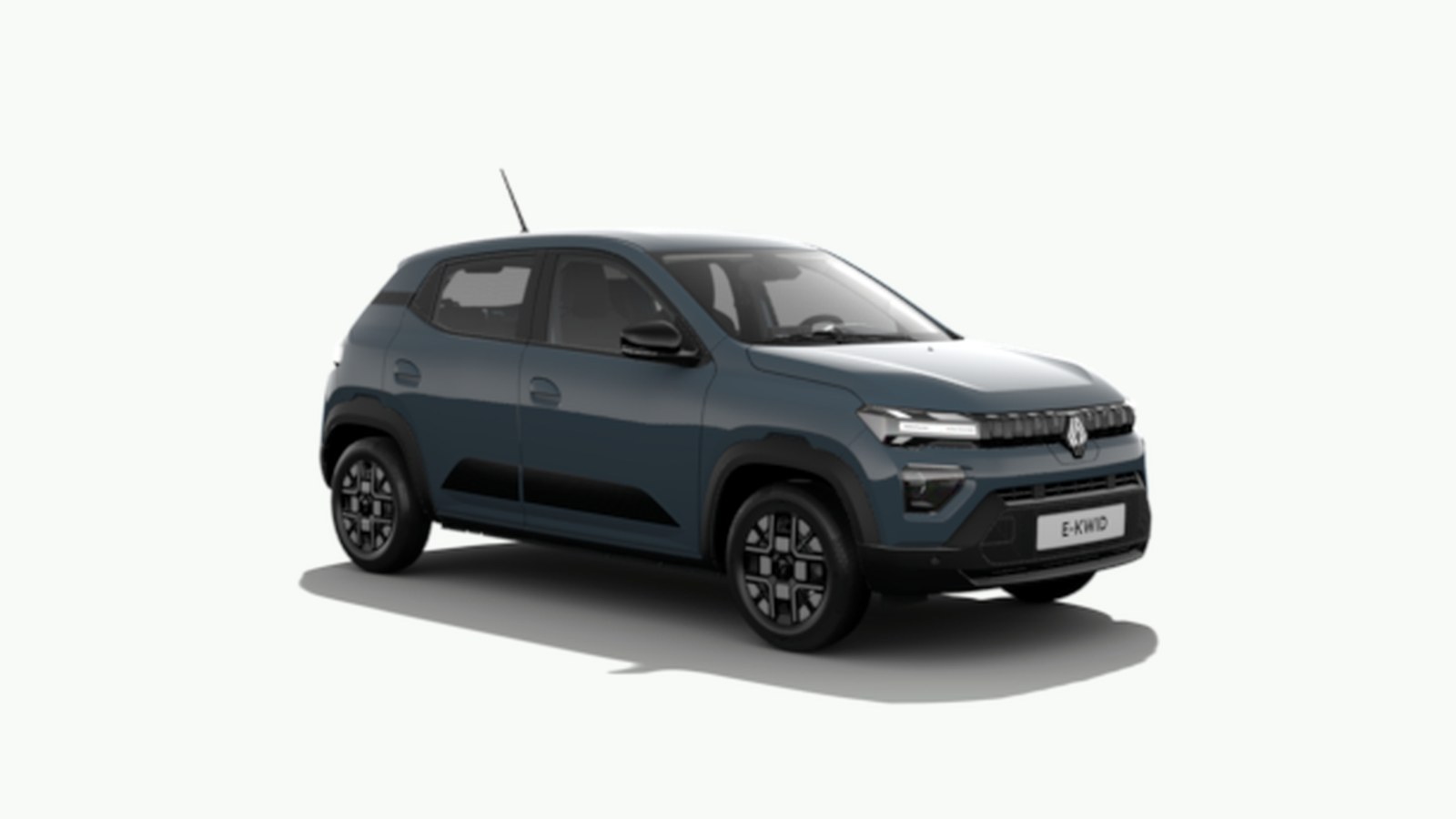 Renault Kwid E-Tech: como avaliar o elétrico compacto na rotina 1 Renault Kwid E-Tech cinza visto de três quartos dianteiro